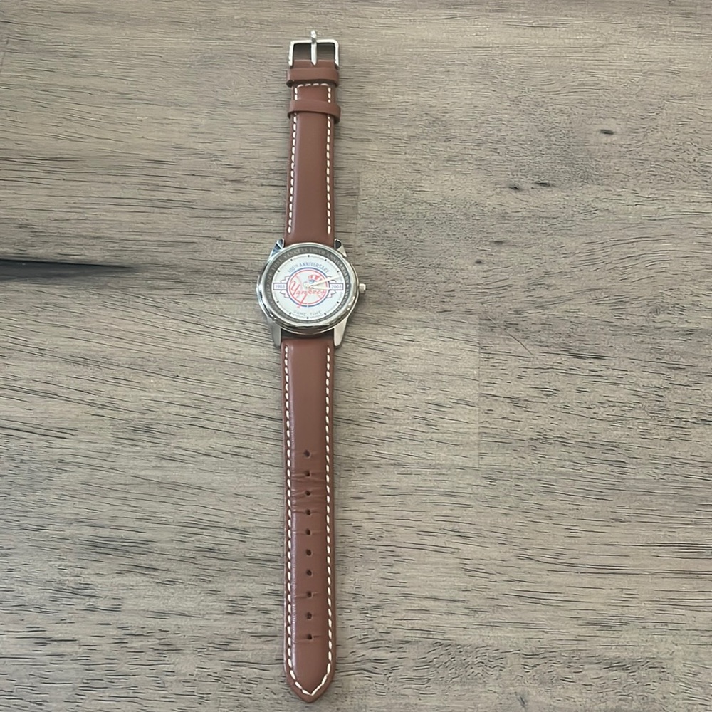 New York Yankees 100 anniversary watch.  Used needs battery